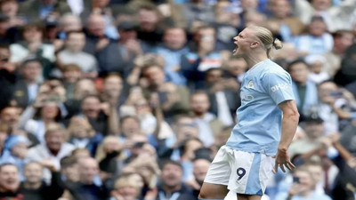 Haaland Premier Lig'de rakipsiz kaldı. Dev kulüpleri ezdi geçti