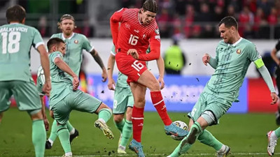 İsviçre Belarus ile berabere kaldı. Almanya biletini cebine koydu