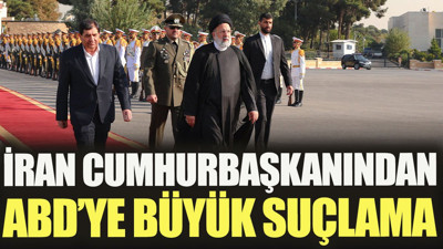 İran Cumhurbaşkanından ABD' ye büyük suçlama