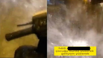 Böyle havada sipariş veren vicdansız. Bir de kuryeye 'Nerede kaldı siparişim' dedi