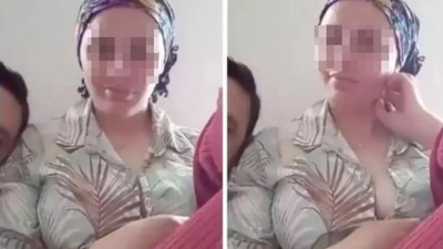 Kocası ile birlikte TikTok’ta dekolteli yayın yapan kadın gözaltına alındı