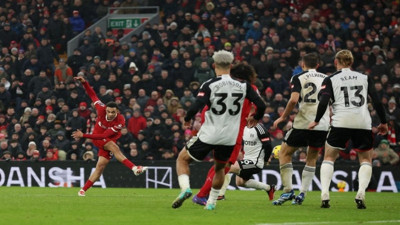 Liverpool Fulham maçında gol yağmuru. 3 dakikada maçı kazandılar