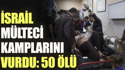 İsrail Han Yunus ve Nuseyrat Mülteci Kampı'nı vurdu: 50 ölü