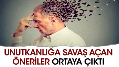 Unutkanlığa savaş açan öneriler ortaya çıktı
