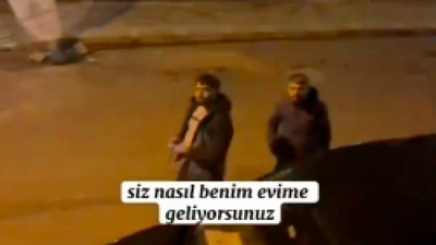 Ev sahibinin kiracısını korkutarak çıkarma girişimi olay yarattı. Adam tutup, 'Bu binanın sahibi biziz. hapisten yeni çıktık.'