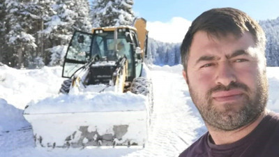 Çığ altında kalan operatör ağır yaralandı
