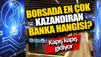 Borsada en çok kazandıran banka hangisi? Kapış kapış gidiyor