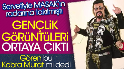 Kobra Murat'ın gençlik görüntüleri ortaya çıktı. Gören bu Kobra Murat mı dedi