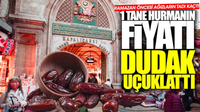 Ramazan öncesi ağızların tadı kaçtı! 1 tane hurmanın fiyatı dudak uçuklatıyor
