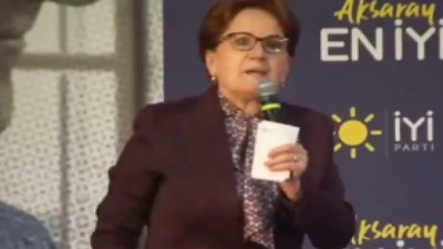 Meral Akşener'den Cumhurbaşkanı Erdoğan'a: 'Suriyelilere para buluyorsun kardeşim bulamadığın yer emekliler ve öğretmenler mi?