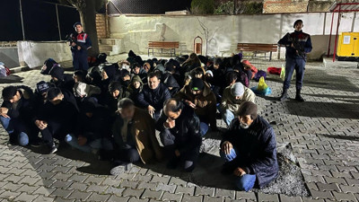 Didim’de kaçak göçmen operasyonu