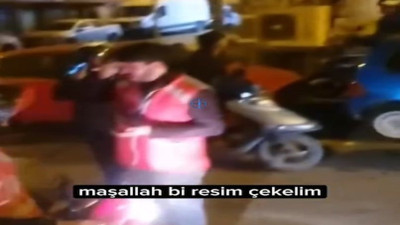 Oturmadığı eve 20 ayrı yerden sipariş verdi: Evin önü kurye doldu