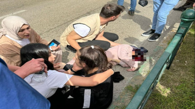 Yaya geçidinde feci kaza: 1 ölü 2 yaralı