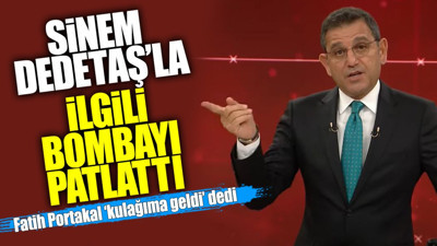 Fatih Portakal ‘kulağıma geldi’ dedi, Üsküdar’da seçilen Sinem Dedetaş’la ilgili bombayı patlattı