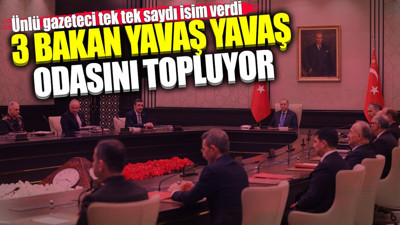 Ünlü gazeteci İsmail Saymaz tek tek saydı isim verdi! 3 bakan yavaş yavaş odasını topluyor