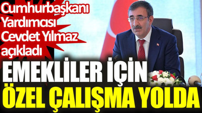 Cumhurbaşkanı Yardımcısı Cevdet Yılmaz açıkladı: Emekliler için özel çalışma yolda
