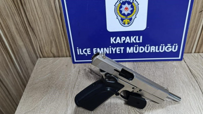 Eşini tehdit eden adam gözaltına alındı