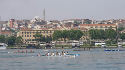 Haliç'te Fenerbahçe Galatasaray derbisi heyecanı. Kürekler 4. kez çekilecek