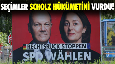 Seçimler Scholz hükümetini vurdu
