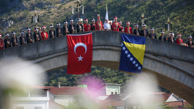 Milli Savunma Bakanlığı Mehteran Birliği Mostar'da konser verdi
