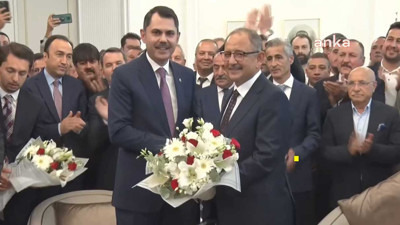 Çevre ve Şehircilik Bakanlığı'nda devir teslim