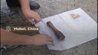 20 yıldır çekiç olarak kullandığı şey el bombası çıktı