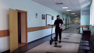 Scooter sürücüsüne ceza kesildi