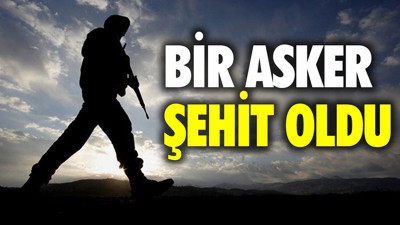 Son dakika... Bir asker şehit oldu (20 Ağustos 2024)