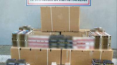Aydın Germencik'te 300 kilo kaçak tütün ele geçirildi