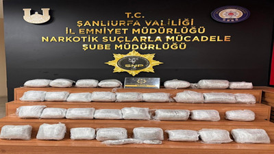 Şanlıurfa’da uyuşturucu operasyonu (03 Kasım 2024)