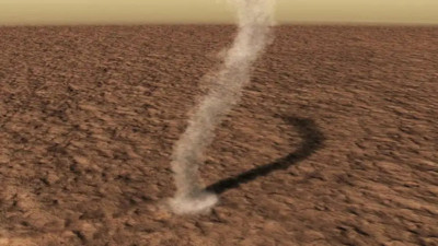 NASA'dan çarpıcı görüntüler geldi! Toz şeytanları ilk kez detaylı olarak görüntülendi