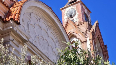 Saatli Cami'nin saati 18 yıl sonra tamir edildi