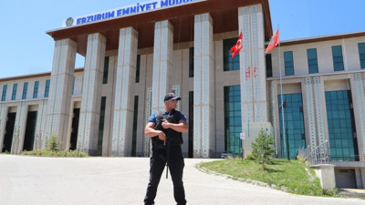 Erzurum'da polisten sanal devriye