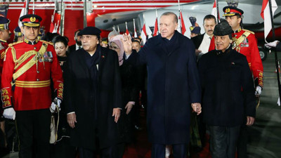 Cumhurbaşkanı Erdoğan Pakistan'da