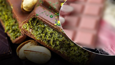 Dubai çikolatasını tahtından etmeye geliyor! Yeni trend Melek saçlı çikolata