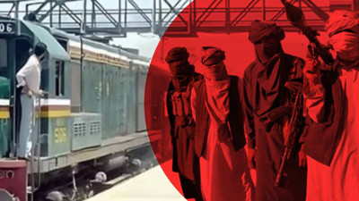 450 yolcu rehin alındı! Militanlar bir trene saldırdı...