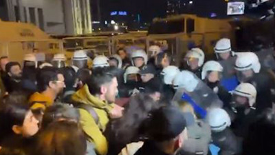 Çağlayan'da avukatlara polis müdahalesi!