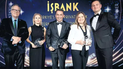Türkiye İş Bankası'na uluslararası 4 ödül. Sektörün gururu oldu