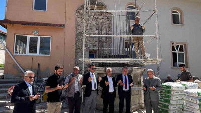 Bozüyük’te cami minaresi için temel atma töreni gerçekleşti