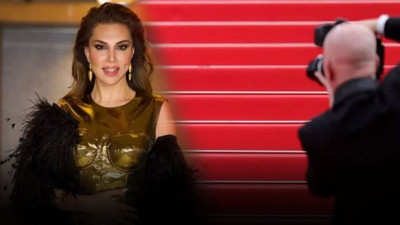 Yıldızlar geçidine Türk dokunuşu! Ebru Yaşar Cannes’da fırtına gibi esti