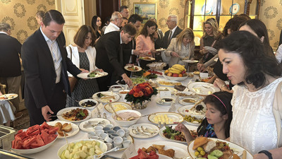 Londra'da Türk kahvaltısının öne çıkan lezzetleri tanıtıldı