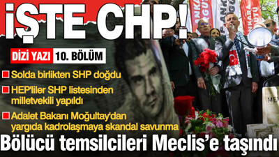 Bölücü temsilcilerini Meclis’e taşıdılar