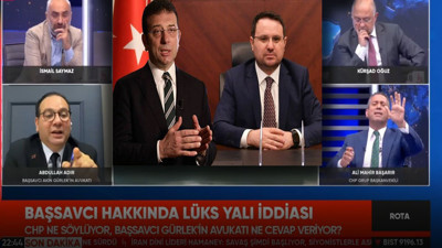 Akın Gürlek'in avukatı il CHP'li Başarır canlı yayında birbirine girdi 'Akın Gürlek hepsine rahmet okuttu'