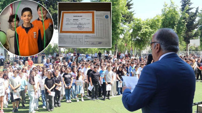 Toprak’ın son dersi! Karne günü hüzün