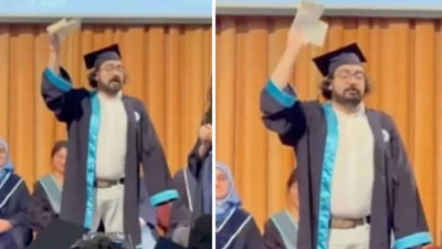 Diplomasını yırtan Boğaziçili adli kontrol ile serbest
