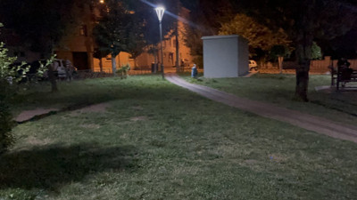 Parkta silahlı kavga! 1yaralı