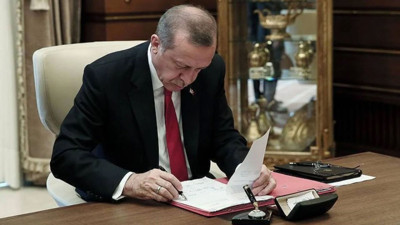Erdoğan'ın imzası ile yeni atamalar Resmi Gazete'de