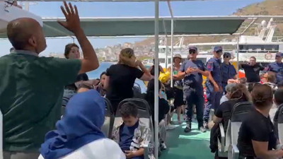 Marmara Adası'nda feribot krizi! Yolcular isyan etti