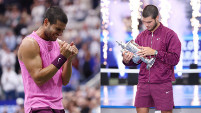 ABD Açık'ta Alcaraz rüzgarı! Şampiyon...