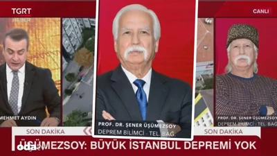 Yandaş, Şener Üşümezsoy'u topa tuttu! Sen misin canlı yayında badem bıyıklı göndermesi yapan...